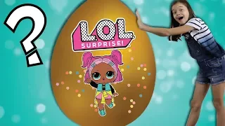 OVO SURPRESA GIGANTE E MISTERIOSO da LOL CONFETTI POP!!! Giant Surprise Egg!!!