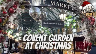 Covent Garden At Christmas 2021 - Lights And Market