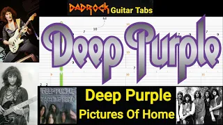 Pictures Of Home - Deep Purple - Guitar + Bass TABS Lesson