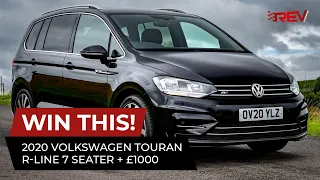 WIN 2020 VOLKSWAGEN TOURAN R-LINE 7 SEATER + £1000 CASH