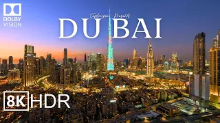 Dubai in 8K HDR Dolby Vision™ ULTRA HD 60 FPS  Drone Video