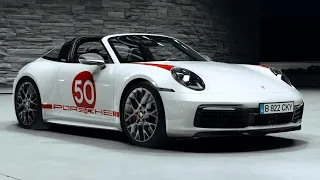 Assetto Corsa Ultra Graphics Settings / Porsche 992 Targa 4S