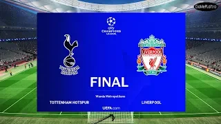 Final UEFA Champions League UCL - Tottenham vs Liverpool - PES 2019