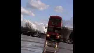 Routemaster Skidmaster ... Skid pad crazy action don't crash please!