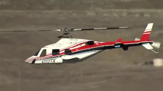 Scale RC Century Bell 222 with T-rex 600