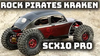 Axial SCX10 Pro on Rock Pirates Kraken Frame