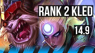 KLED vs DIANA (MID) | Rank 2 Kled, 16/1/5, Legendary | TR Grandmaster | 14.9