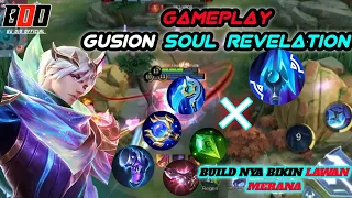 GUSION BG Did Beraksi di land of down 😎 #mobilelegends