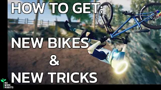 Descenders: How to get NEW BIKES & TRICKS!