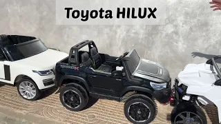 Toyota Hilux todoterreno 4x4 para niños a bateria 12V