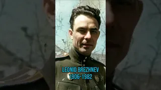 Leonid Brezhnev Then and Now #history #foryou #communism #ussr #ссср #россия #russia #fyp #soviet