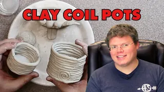 Coil Pots - Basic Hand-Building with Clay (Air-Dry Stonex)