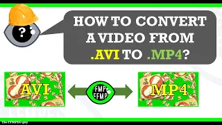 How to convert a video from AVI to MP4 | Video format conversion #ffmpeg #TheFFMPEGGuy