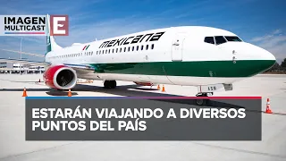 Mexicana de Aviación realiza primer viaje del AIFA a Tulum