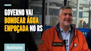 PIMENTA DIZ QUE DIQUES CONTRIBUÍRAM PARA AS ENCHENTES E EXPLICA COMO SERÁ FEITA A RETIRADA DA ÁGUA