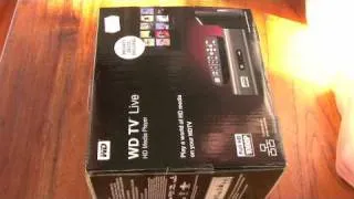 WD TV Live Unboxing