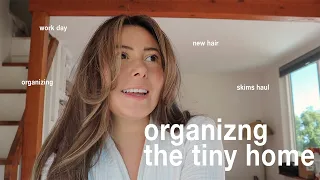 Organizing Our Hawaii Tiny Home, Hair Update, Come To Work With Me ⎮ DAY IN THE LIFE