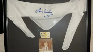 The Last ELVIS PRESLEY Scarf…May 25, 1977 Rochester NY. Pics from Concert. The King’s Court