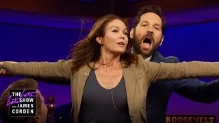 Diane Lane & Paul Rudd Recreate 'Titanic'