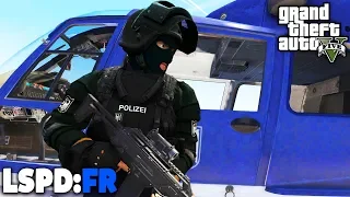 GTA 5 LSPD:FR - SEK / SWAT im HELIKOPTER - Deutsch - Polizei Mod #76 Grand Theft Auto V