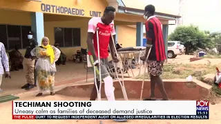 Techiman Shooting: Uneasy calm as families of deceased demand justice - JoyNews (29-12-20)