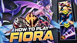 HOW TO PLAY FIORA & CARRY | Build & Runes | Season 12 Fiora guide | League of Legends