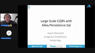 Akka.NET April '23 Community Standup - Akka.Persistence.Sql - Large-Scale CQRS for Akka Users