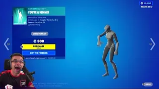 NICK EH 30 REACTS TO NEW YOU’RE A WINNER EMOTE!