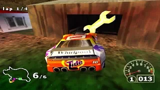 9 Lokasi Rahasia "Kunci Emas" Game Nascar Rumble PS1