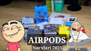 #new AIRPODS NARXLARI 2023. MEGA  OBZOR.