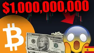 ¡ESTA BALLENA DEL BITCOIN ACABA DE DESHACERSE DE 1.000 MILLONES DE DÓLARES!