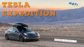 Tesla Adventuring In Blazing Hot Death Valley And Off-Road In Moab