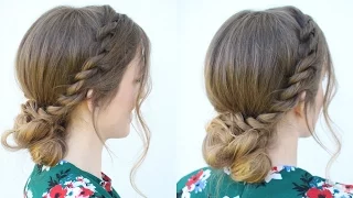 Everyday Twisted Updo | Updo Hair Ideas | Braidsandstyles12