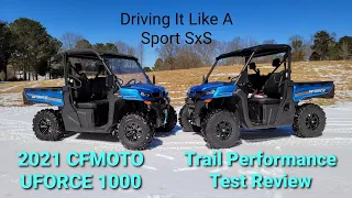 2021 CFMOTO UFORCE 1000 Performance Review On The Trails | Epic Trail Ride