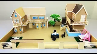 How to Build a Beautiful House From Cardboard Compilation - (Dream house) - Model 04