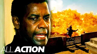 Denzel Washington Kills The CIA Traitor | Safe House (2012) | All Action