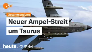 heute journal vom 20.02.2024 Taurus-Antrag, Anhörung Assange, Neue Linken-Spitze (english)