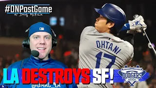 Shohei Ohtani Has 3-Hit Game, Gavin Stone Getting it Done, Lux Breaking Out, Dodgers Beat Giants!