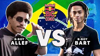 B-Boy Allef vs. B-Boy Bart | Semifinal | Red Bull BC One Cypher Brazil 2022