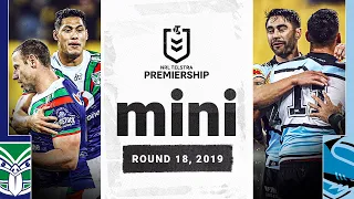 Wellington wizardry from Warriors edges them past Sharks | Match Mini | Round 18, 2019 | NRL