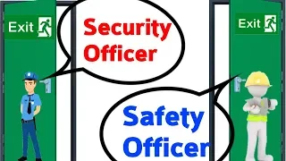 Difference in security and safety officer / Security vs safety in hindi