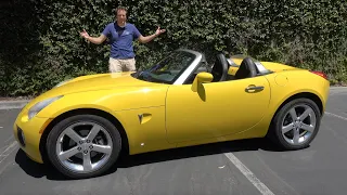 The Pontiac Solstice Was a Better Miata from General Motors