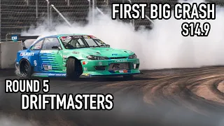 I CRASHED MY S14.9 taking myself out at DRIFT MASTERS Germany
