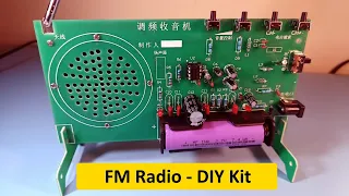 How to make FM radio receiver | Building an Electronic DIY Kit