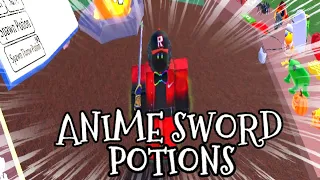 All Anime Sword Potions in Wacky Wizards