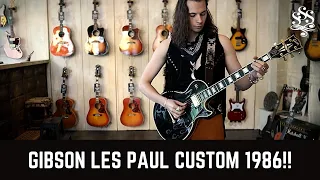 GIBSON LES PAUL CUSTOM 1986!! | First Take