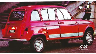 Folleto RENAULT 4S, CHILE 1980