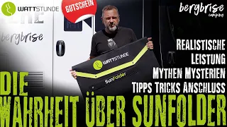 DIE WAHRHEIT ÜBER SUNFOLDER & Solartaschen - Autark mit WATTSTUNDE