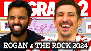 Rogan and The Rock 2024 | Flagrant 2 with Andrew Schulz and Akaash Singh