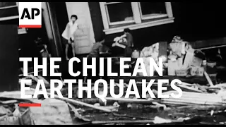 The Chilean Earthquakes - 1960 | Movietone Moment | 21 May 1960